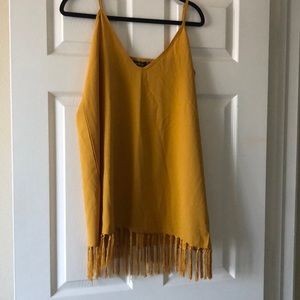 Mustard yellow dress